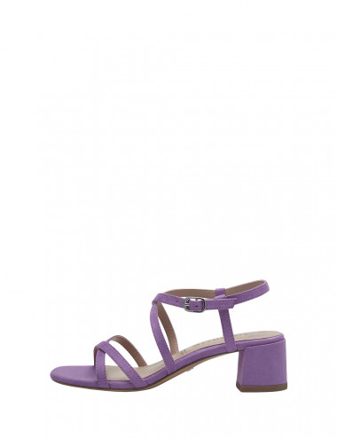 Dámske štýlové sandále fialové